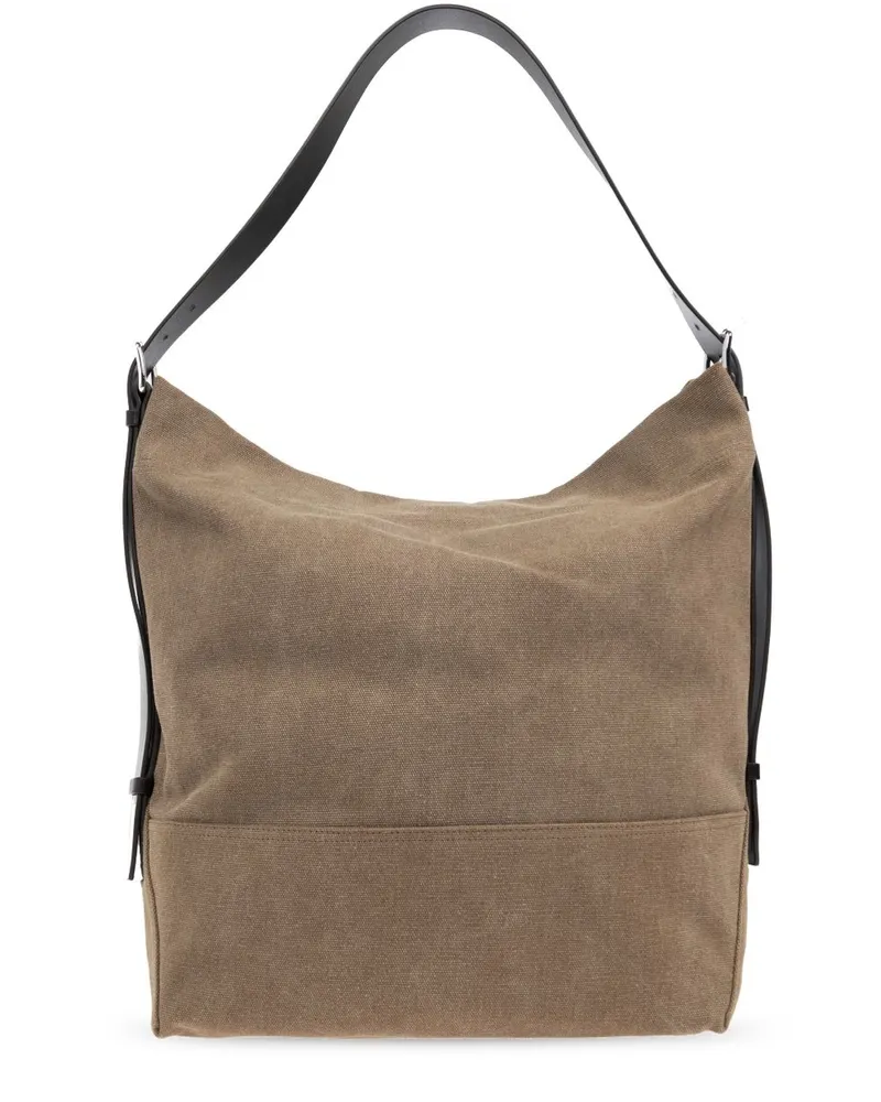 Christophe Lemaire Tote Bag aus Canvas - Nude Nude
