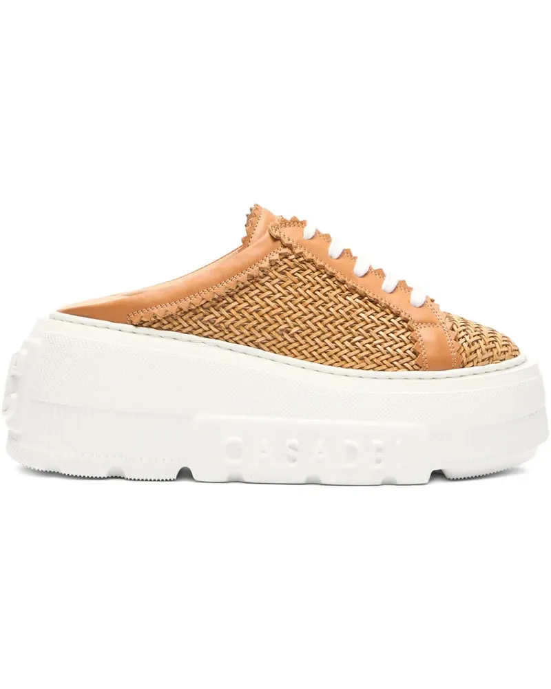 Casadei Nexus Sneakers mit Plateausohle - Braun Braun