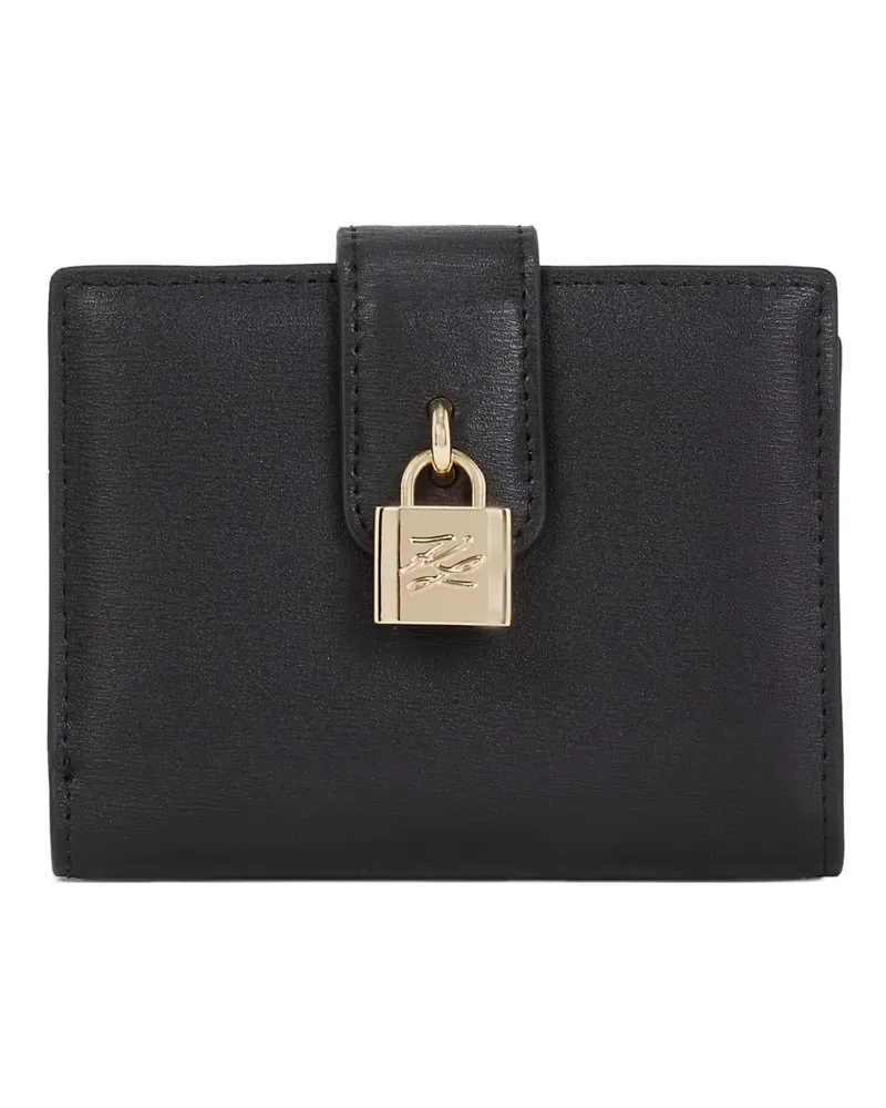Karl Lagerfeld K/Autograph Portemonnaie - Schwarz Schwarz
