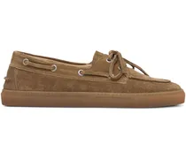 Loafer aus Wildleder - Braun