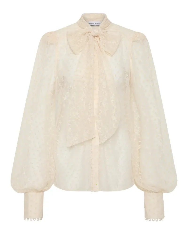 Rebecca Vallance Delphina Bluse - Nude Nude