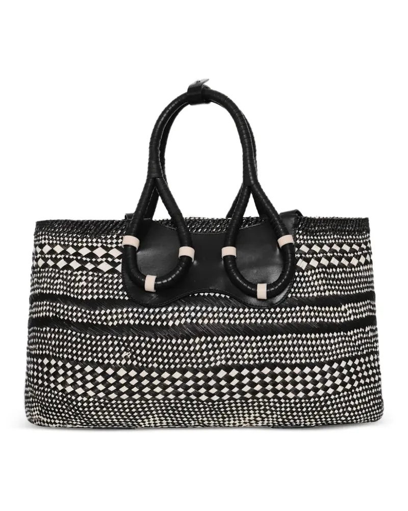 Johanna Ortiz Swaying Silhouettes tote bag - Schwarz Schwarz