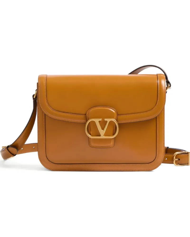 Valentino Garavani 9to5 Schultertasche - Braun Braun
