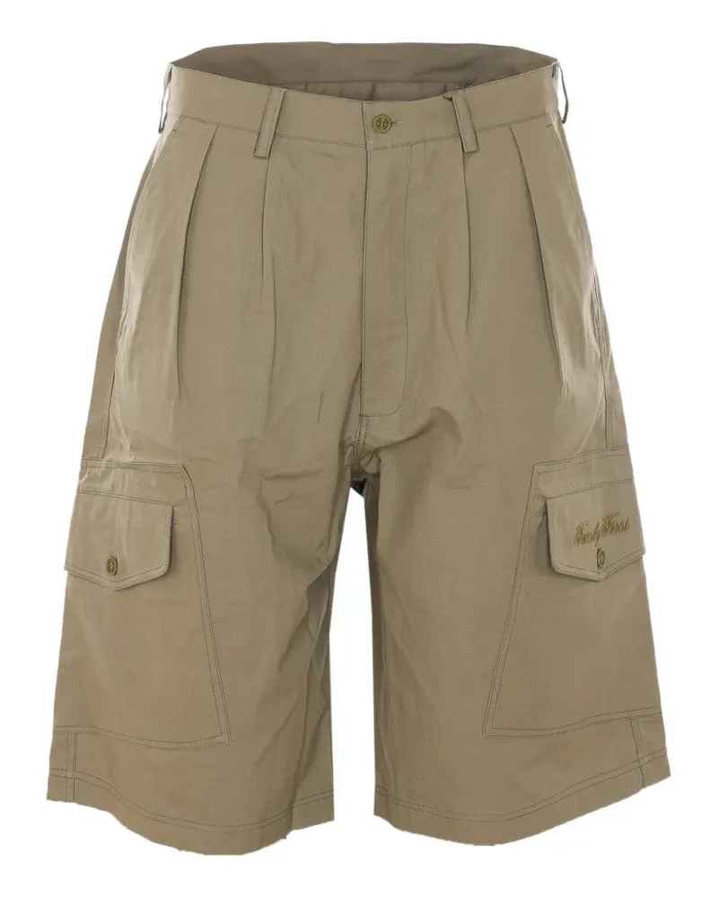 Family First Cargo-Shorts mit Logo-Stickerei - Grün Grün