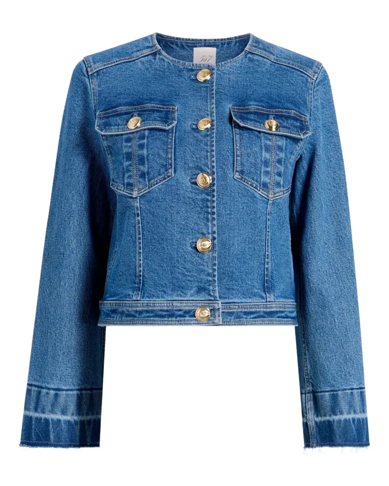 Cinq à Sept Travis buttoned jacket - Blau Blau