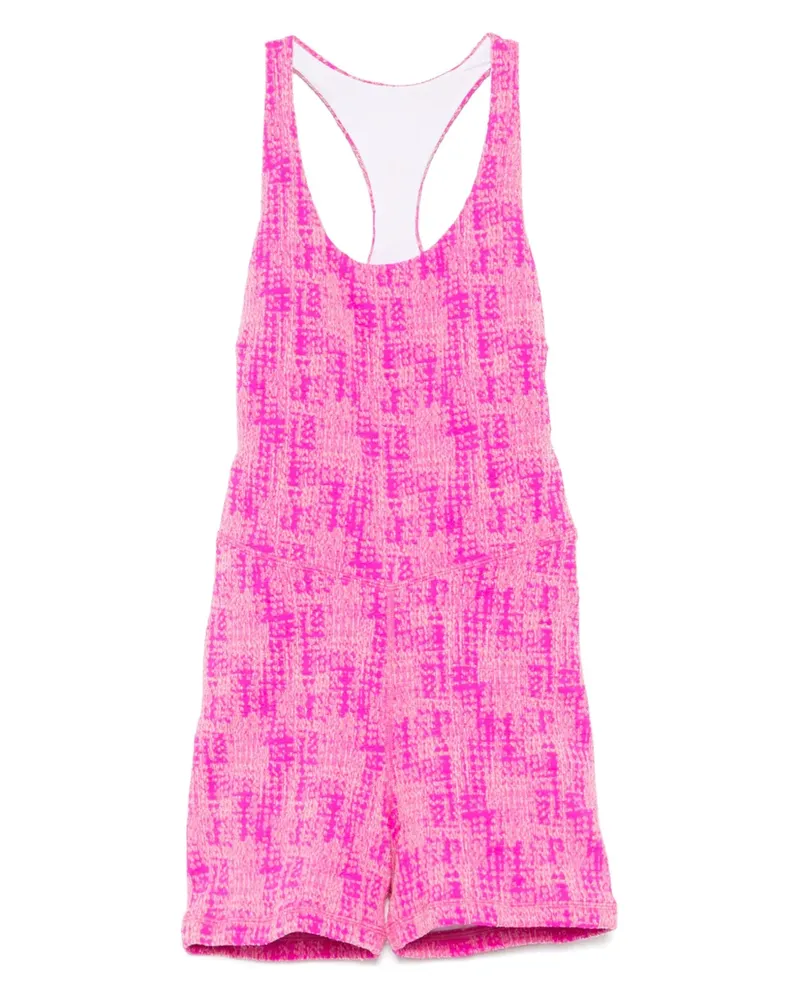 The Upside Nevada Lia Jumpsuit mit Cut-Out - Rosa Rosa