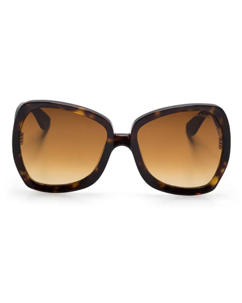 Tom Ford 1222 Sonnenbrille - Braun Braun