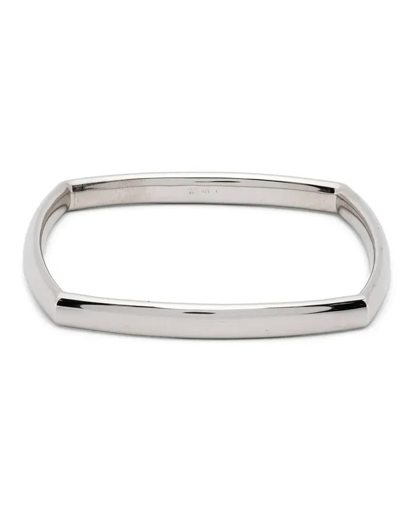 Tom Wood Frame Armband - Silber Silber