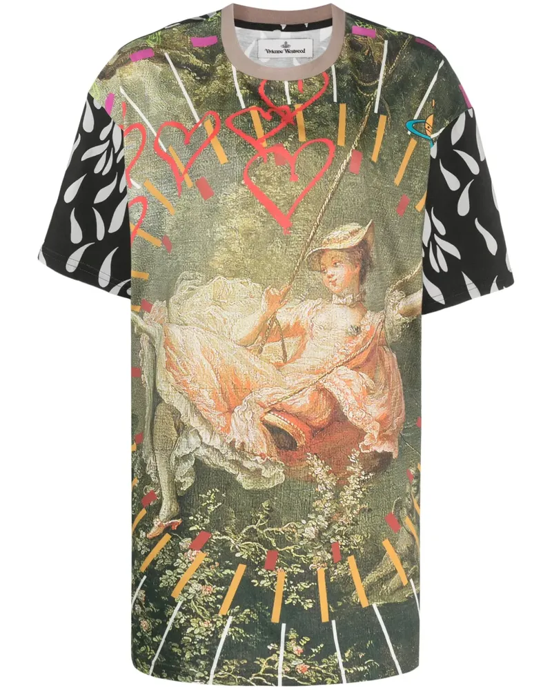 Vivienne Westwood T-Shirt aus Bio-Baumwolle - Grün Grün