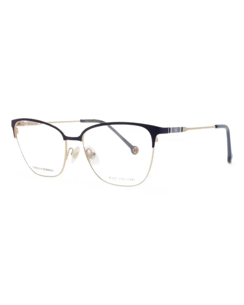 Carolina Herrera New York cat-eye frame glasses - Blau Blau