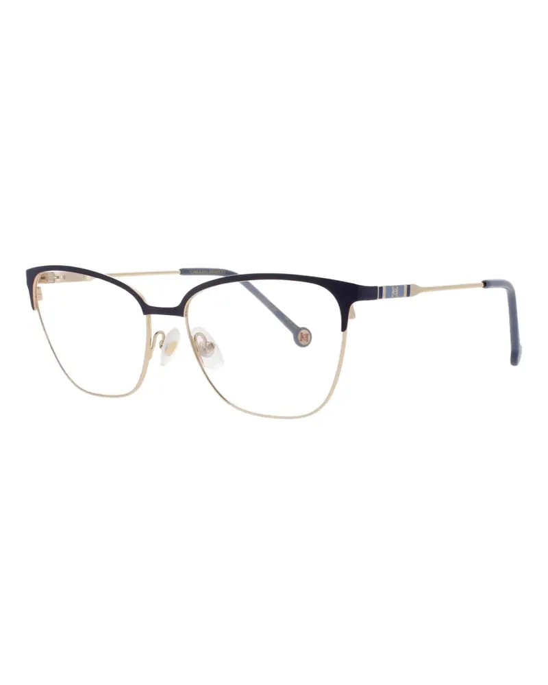 Carolina Herrera New York Brille mit Cat-Eye-Gestell - Blau Blau