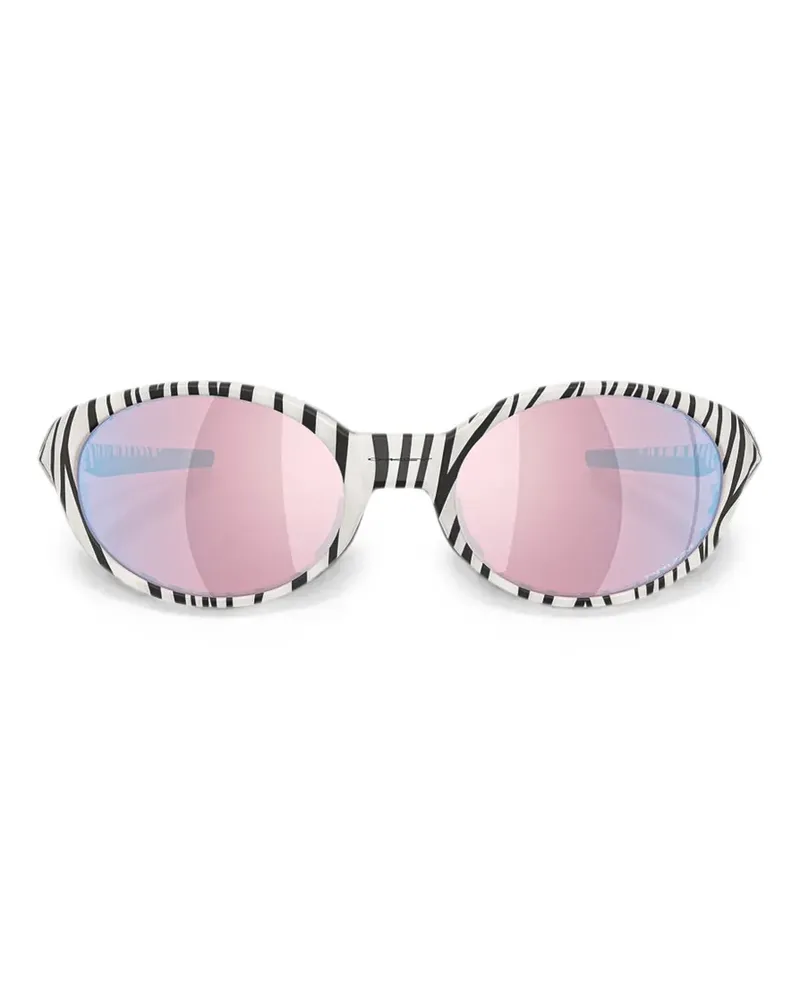Oakley Eye Jacket Redux Sonnenbrille mit ovalem Gestell - Weiß Weiß