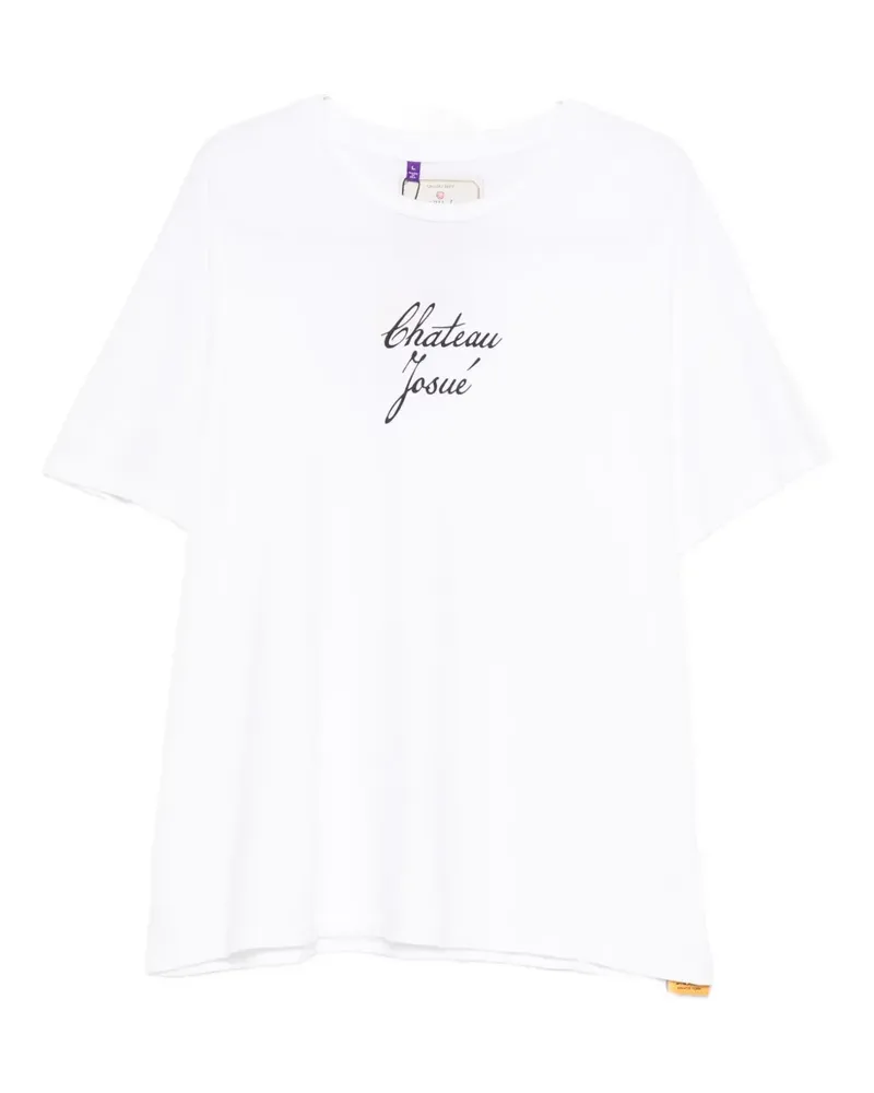 GALLERY DEPT. x Josué Thomas crew-neck T-shirt - Weiß Weiß