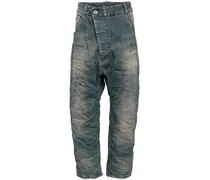 Asymmetrische Baggy-Jeans