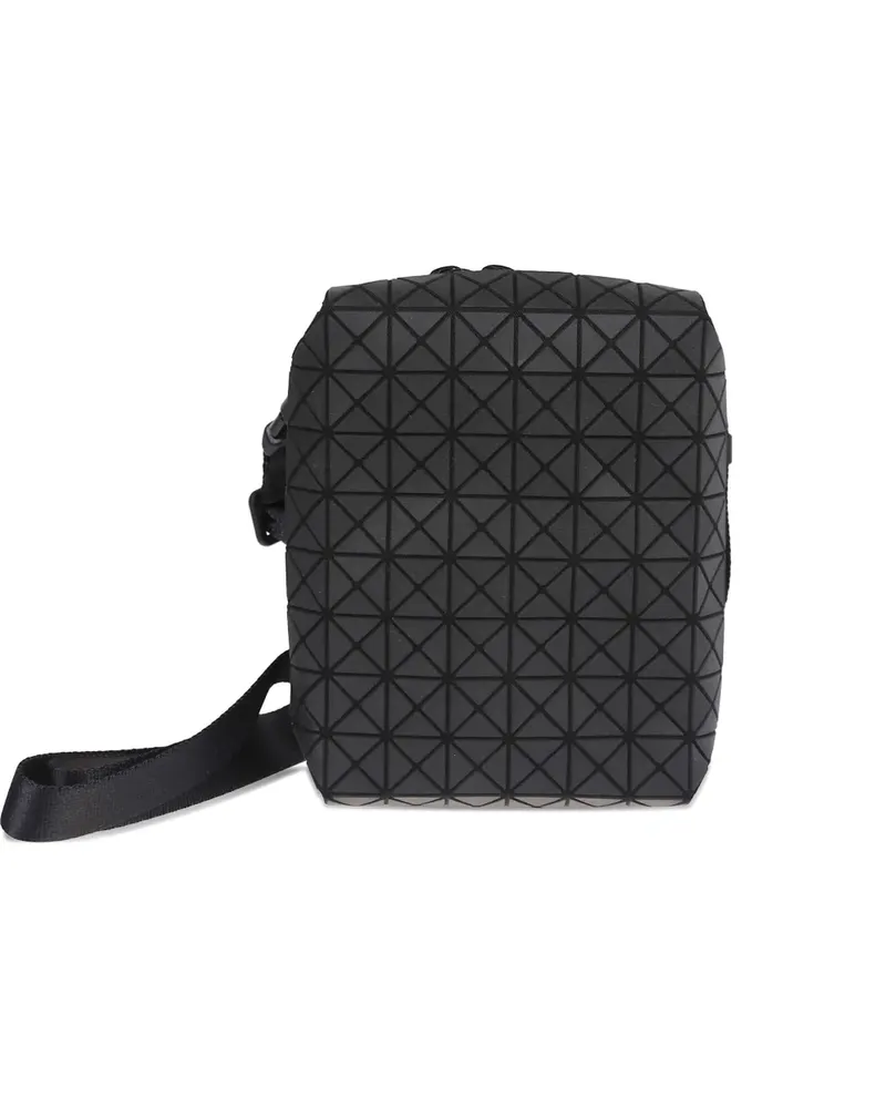 Issey Miyake Kuriertasche mit geometrischem Muster - Schwarz Schwarz