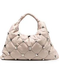 Philipp Plein Handtasche mit Nieten Nude