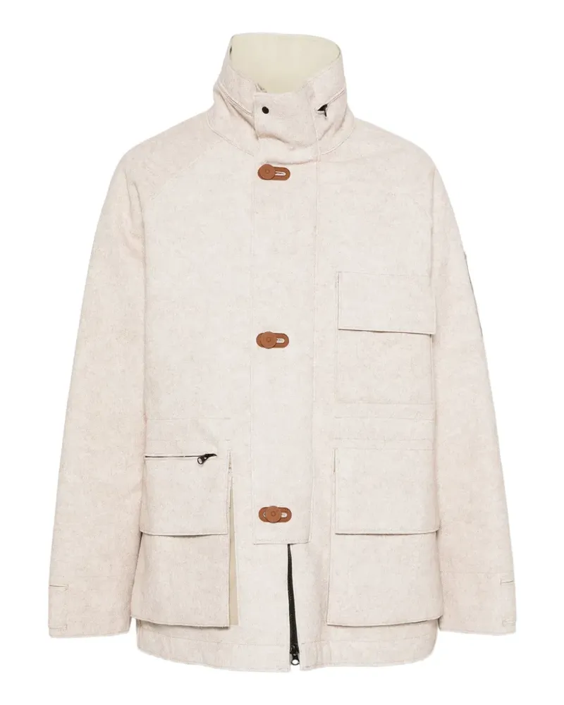 Stone Island 4100038 Panno Coagulato Parka - Nude Nude