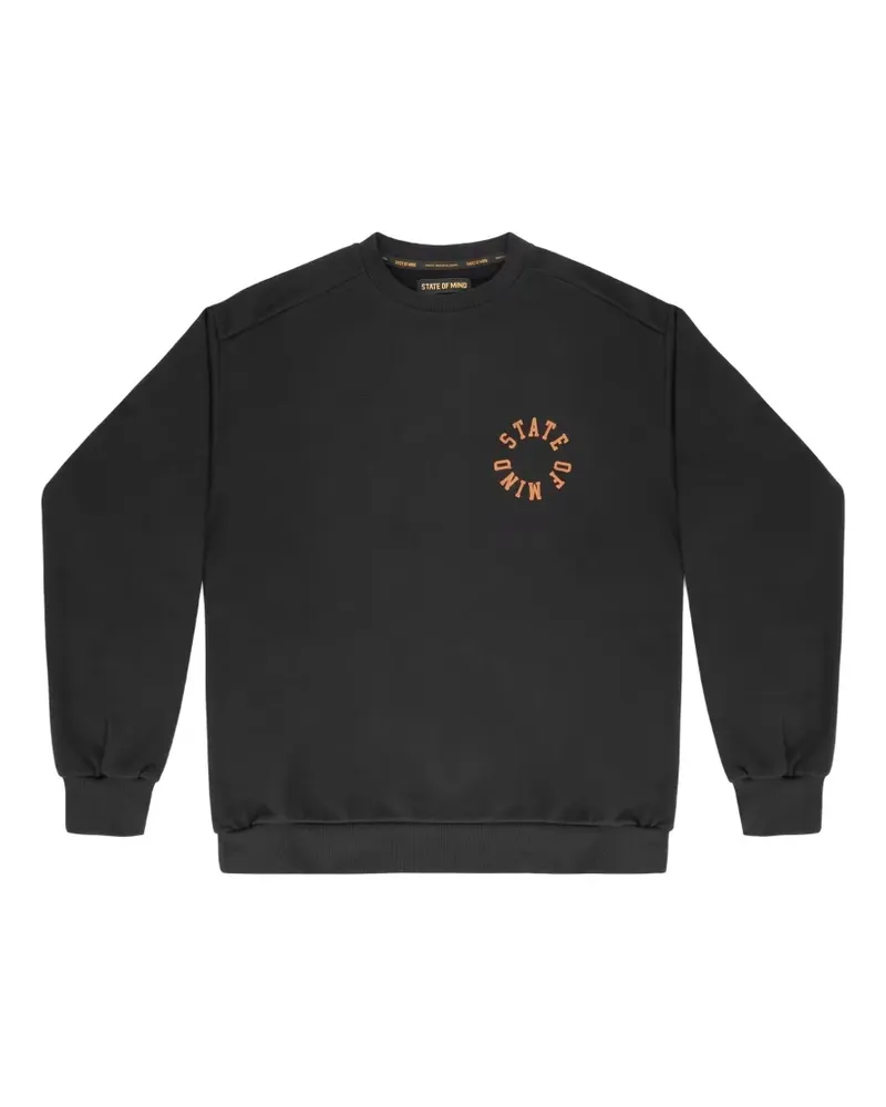 Nomadic State of Mind Sweatshirt mit Logo-Print - Schwarz Schwarz