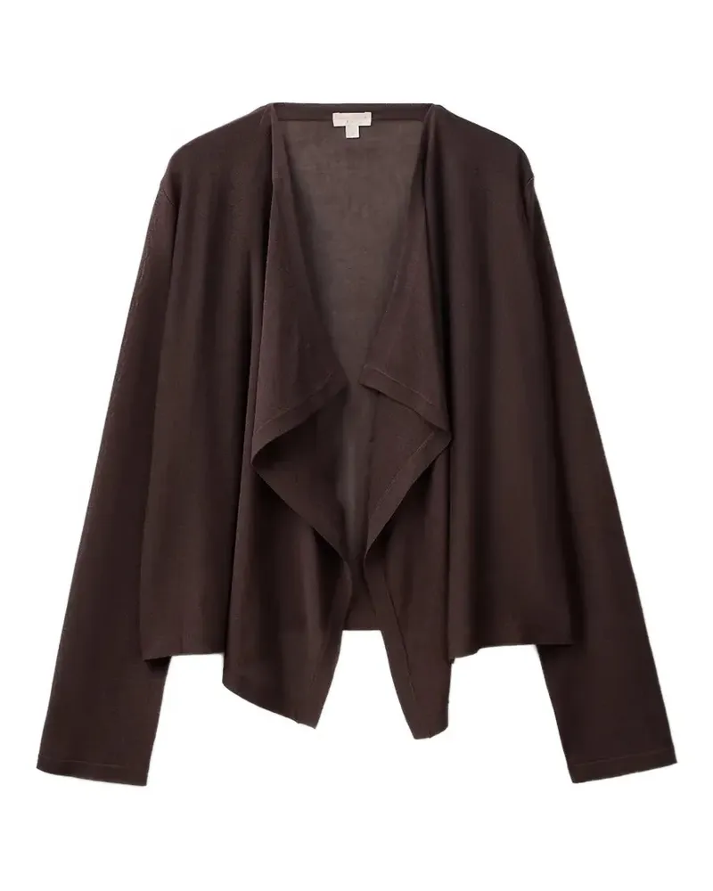 Benetton Offener Cardigan - Braun Braun