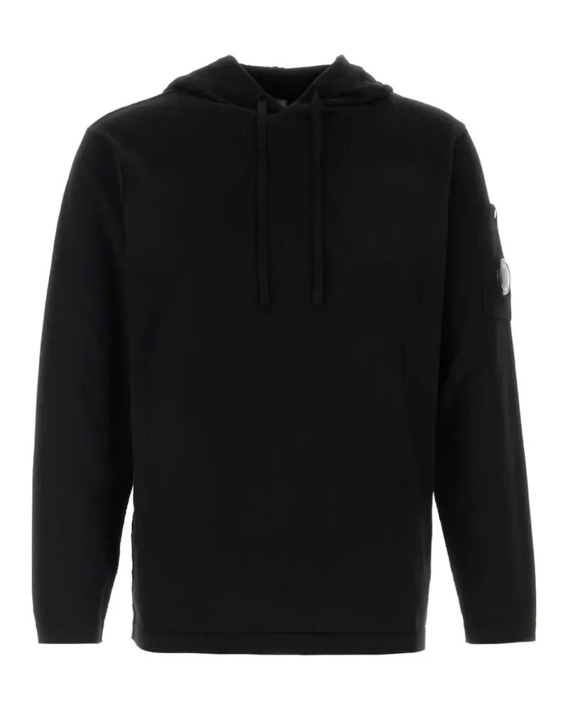 C.P. Company knit hooded sweatshirt - Schwarz Schwarz