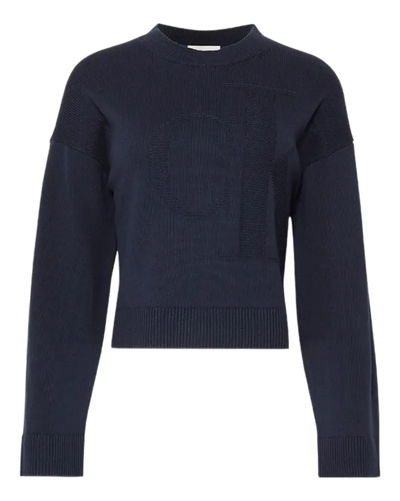 Calvin Klein logo-motif sweater - Blau Blau
