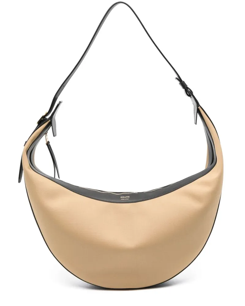 KHAITE Augustina Schultertasche - Nude Nude