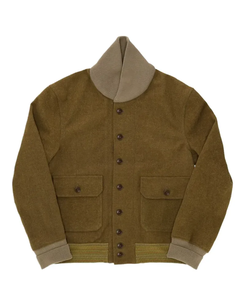 Fortela Reagan wool bomber jacket - Braun Braun
