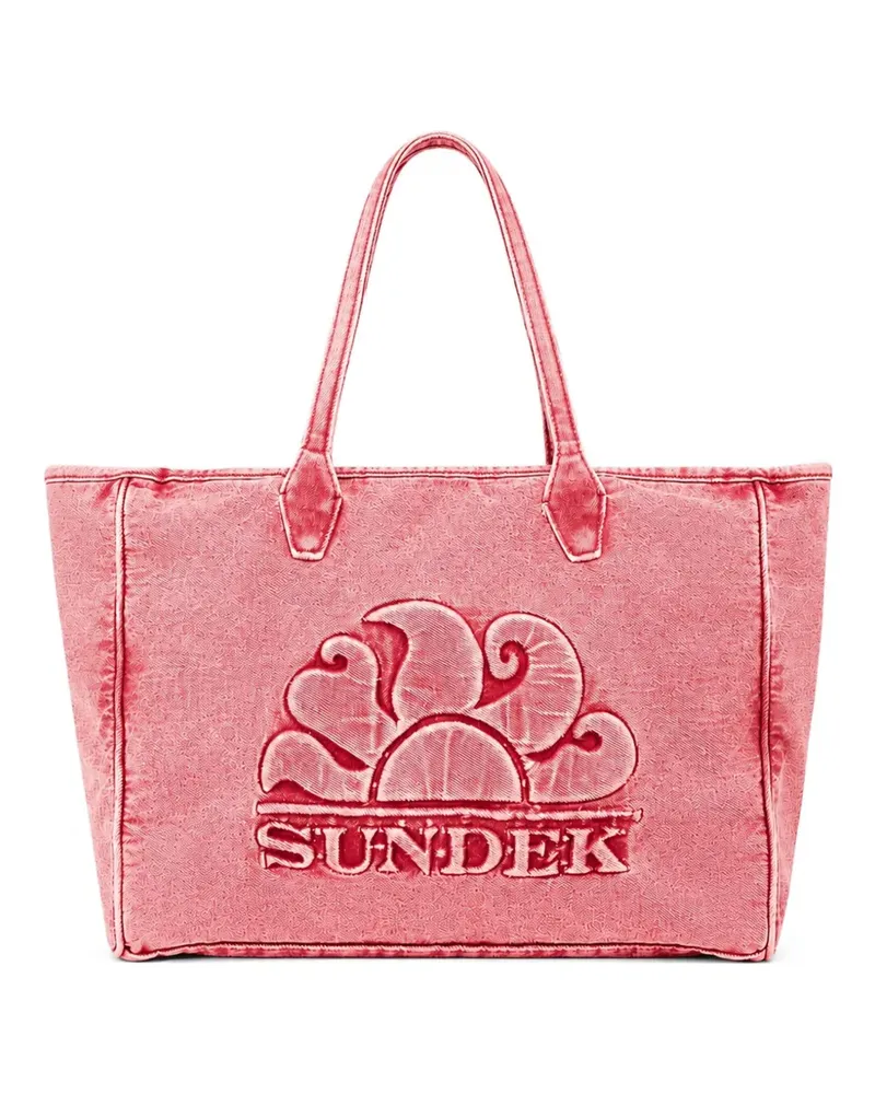 Sundek Roberts Tote Bag mit Logo - Rosa Rosa