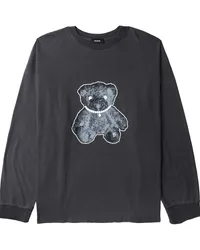 WE 11 DONE T-Shirt mit Teddy-Print Schwarz