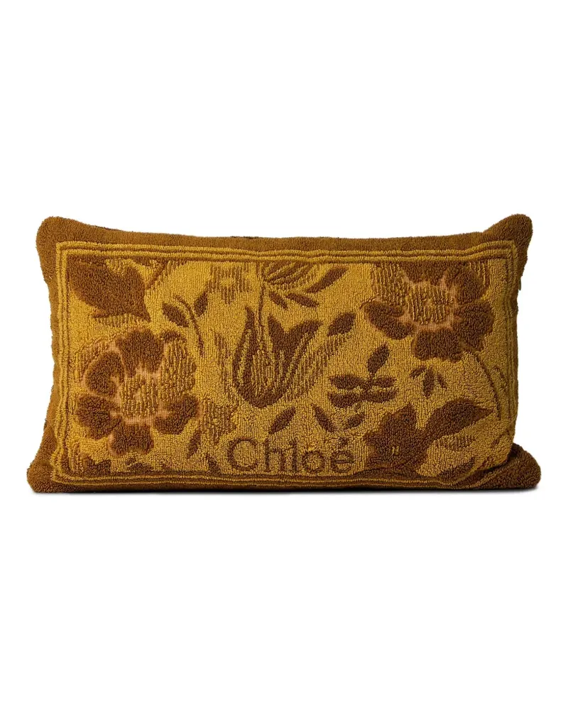 Chloé Plage Strandkissen (24cm x 40cm) - Gelb Gelb