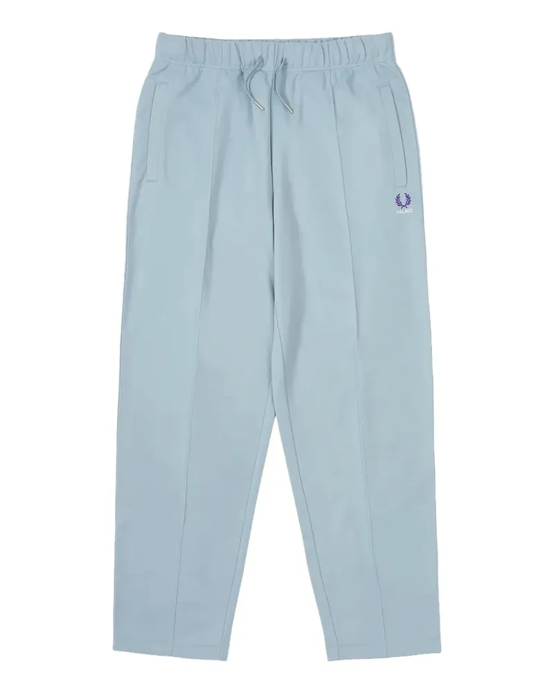 PALACE x Fred Perry logo-embroidered track pants - Blau Blau