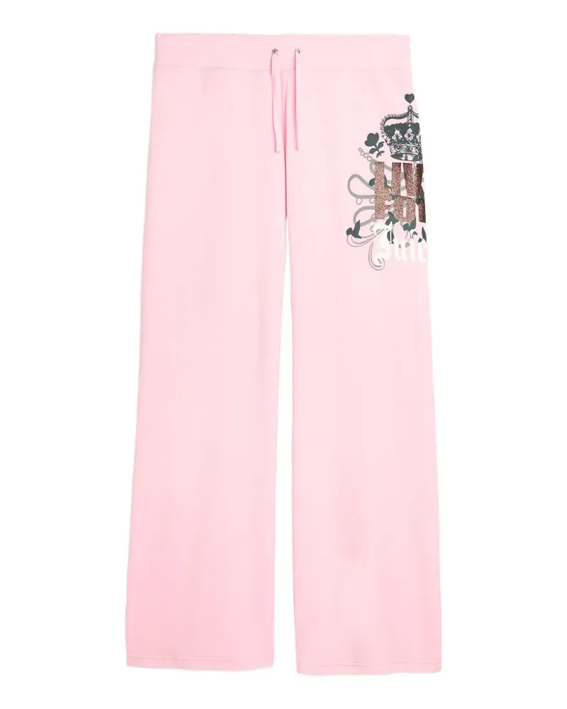 Juicy Couture Live For Juicy Jogginghose mit geradem Bein - Rosa Rosa