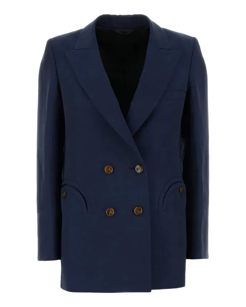 Blazé Milano button double-breasted jacket - Blau Blau