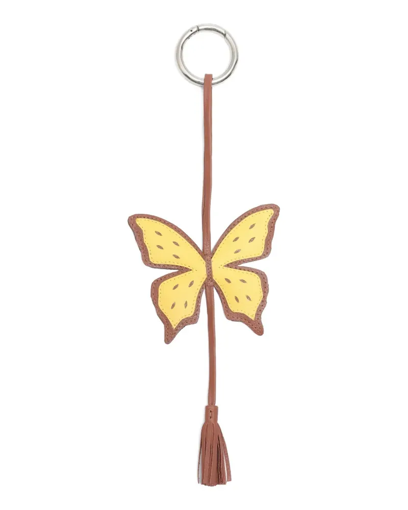 Sarah Chofakian Butterfly Schlüsselanhänger - Nude Nude