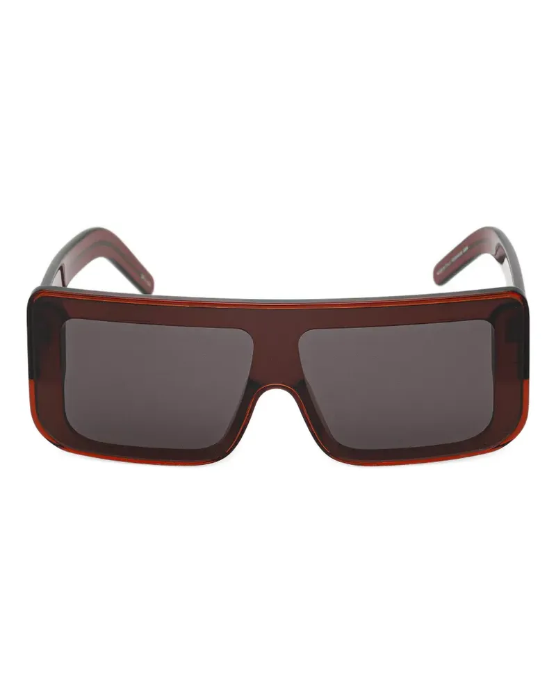 Rick Owens Documenta sunglasses - Braun Braun