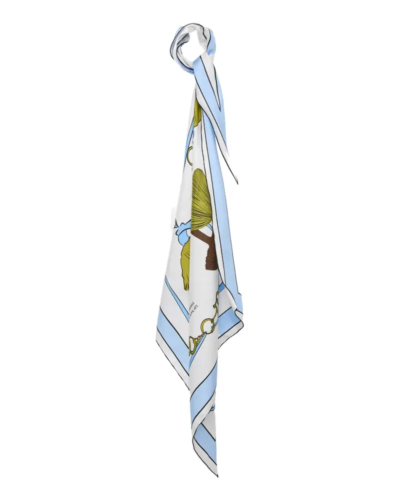 Dorothee Schumacher Cosmic Funghi scarf - Weiß Weiß