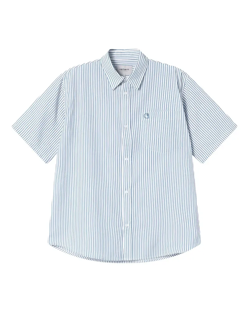 Carhartt WIP Gestreiftes Hemd - Blau Blau