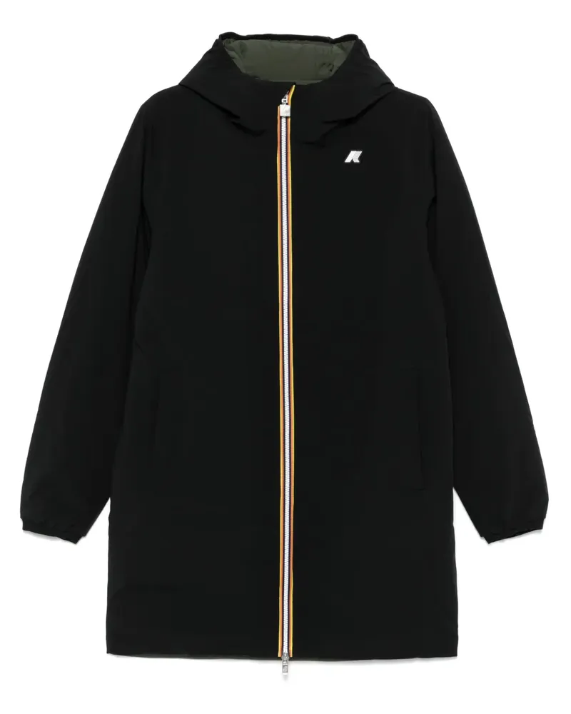 K-Way Jacob St Warm Mantel - Schwarz Schwarz