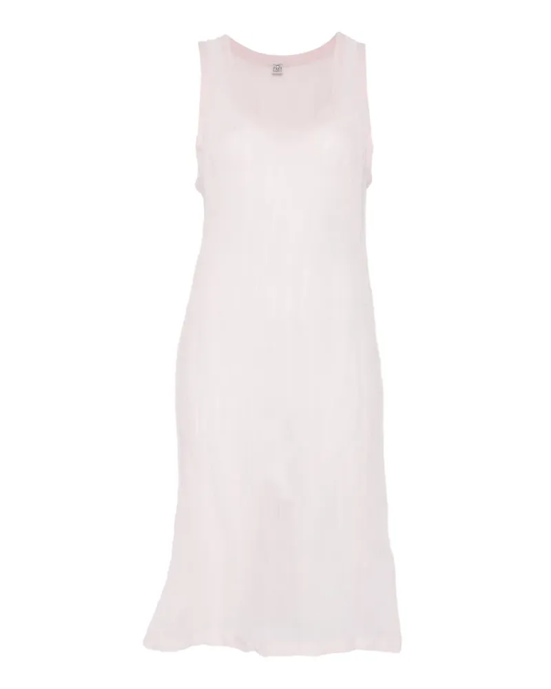 Totême V-neck midi dress - Rosa Rosa