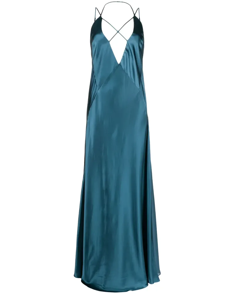 mason by michelle mason Kleid mit Cut-Outs - Grün Grün