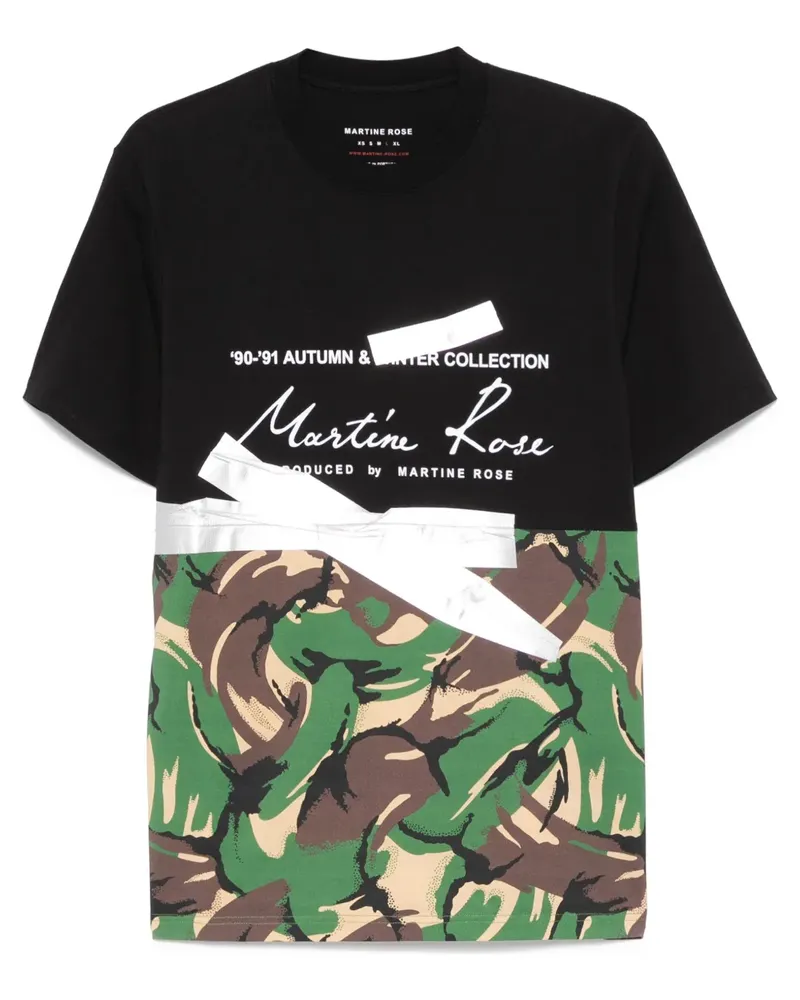 Martine Rose Classic T-Shirt - Schwarz Schwarz