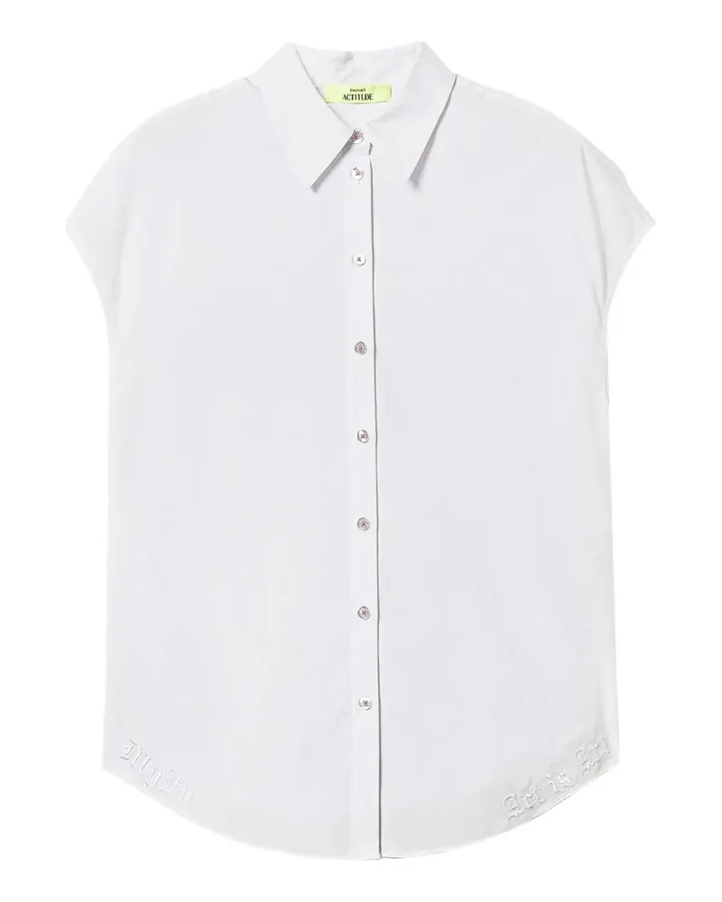 Twin-Set x Myfo embroidered shirt - Weiß Weiß