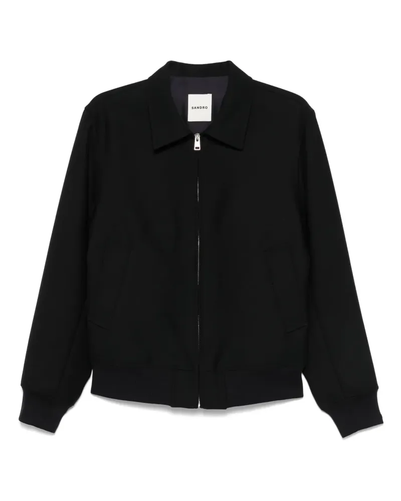 Sandro Jacke mit Reißverschluss - Blau Blau