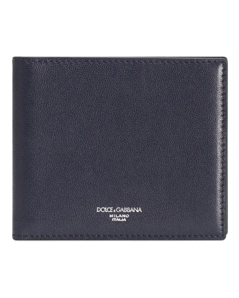 Dolce & Gabbana Klassisches Portemonnaie - Blau Blau