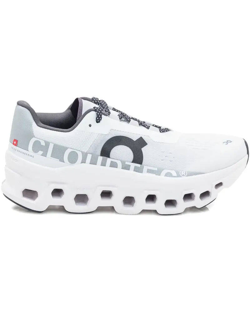 ON Cloudmonster lace-up sneakers - Weiß Weiß