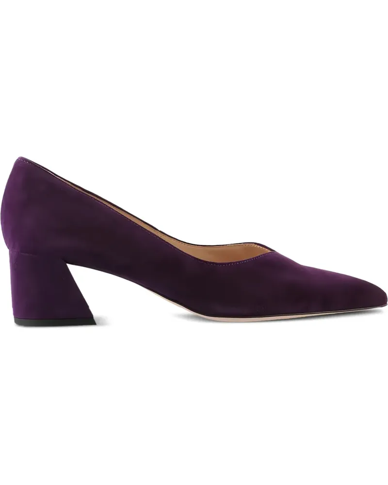 Högl Spitze Kim Pumps mit Blockabsatz 50mm - Violett Violett