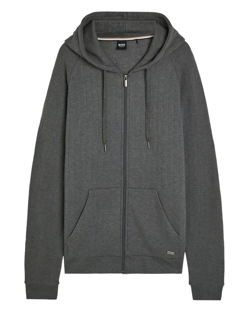 HUGO BOSS zip-up hoodie - Grau Grau