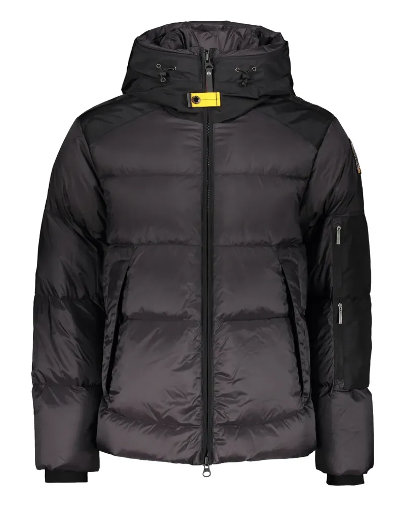 Parajumpers hooded puffer jacket - Schwarz Schwarz