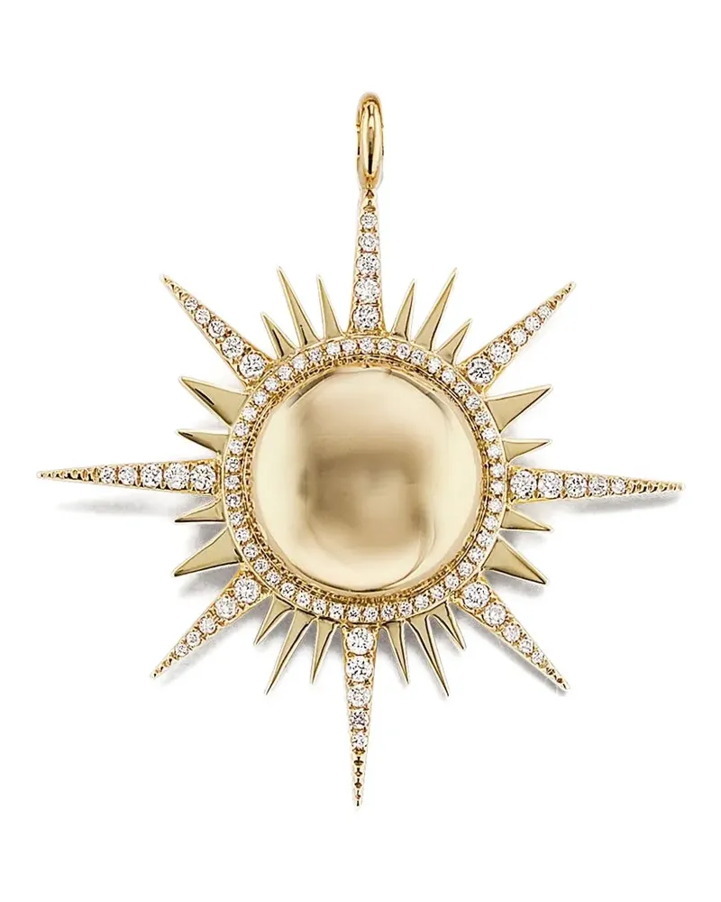 Sorellina 18kt II Sole Gelbgoldanhänger mit Diamant Gold