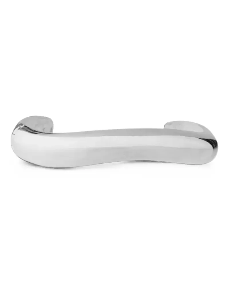 Federica Tosi Wave sculptural choker necklace - Silber Silber